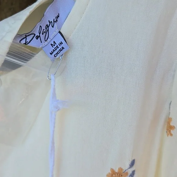 Polagram Cream Floral Dress - Picture 4 of 10